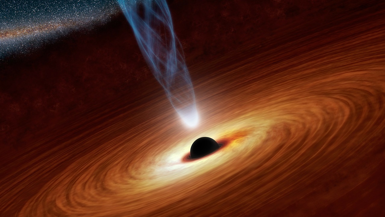 the sound is traveling in space