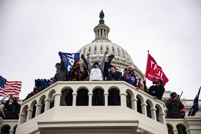 Trump Supporters Hold "Stop The Steal" Rally In DC Amid Ratification Of Presidential Election - photo credit: Samuel Corum