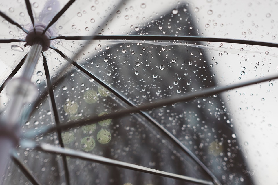 Dry the Opening Umbrella