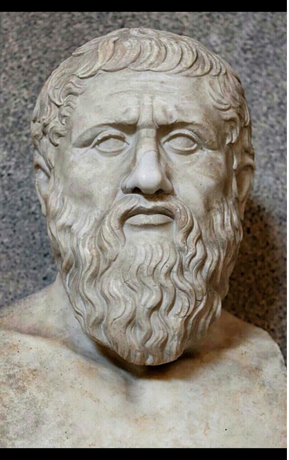 Statue of the Greek philosopher Plato